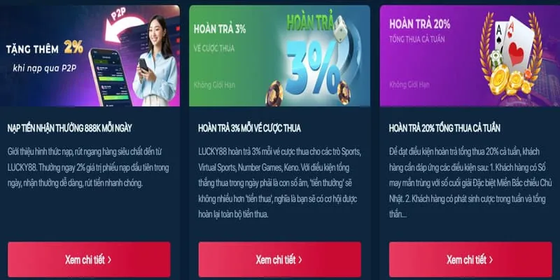 Khuyến mãi nạp tiền hàng ngày